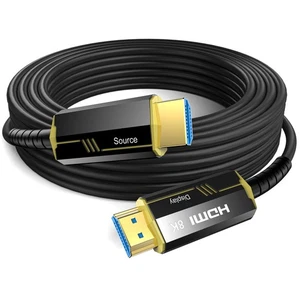 Fiber Optic HDMI Cable 50FT, 8K (HDMI 2.1,48Gbps) Ultra High Speed HDMI Cord ... - Picture 1 of 7
