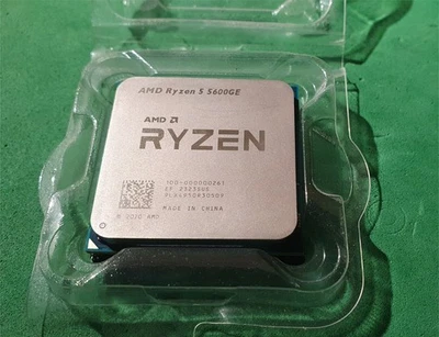 CPU Processore AMD RYZEN 5 5600GE 6-Core/12-Thread 3.4 Ghz - Immagine 1 di 3
