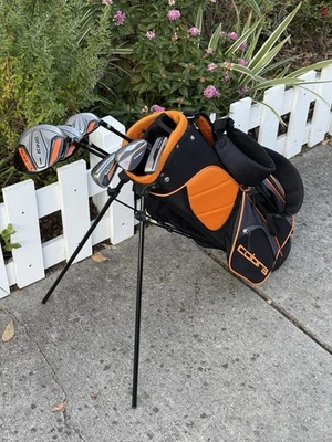 RH Cobra King Jr Golf Set – Ages 5–8 – W/Bag, Drivers, 7i, SW, Putter - Set Of 6 - Image 1 of 4