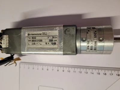 Dunkermotor BG 43 mit PLG42S 4:1 und Encoder - Bild 1 von 4