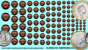 Aurigan Mercenaries (HBS) - Waterslide Decals for Battletech - Picture 1 of 1