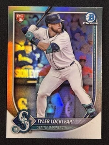 2025 Bowman Chrome Red Rookie Redemption #93 Tyler Locklear Seattle Mariners - Bild 1 von 2