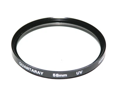 Quantaray 58mm UV Lens Filter  (Japan) - Image 1 of 2
