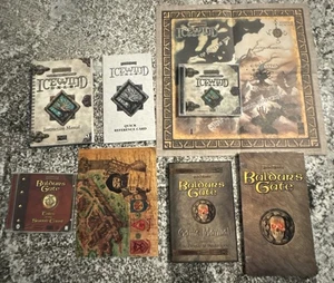 Baldur's Gate PC Juego Lote Tales Of The Sword Coast Forgotten Realms Icewind Dale - Imagen 1 de 9