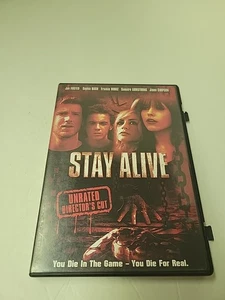 Stay Alive (DVD, 2006 Unrated Director's Cut) W/Insert Sophia Bush Frankie Muniz - Imagen 1 de 4