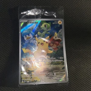 Pikachu 027 Sv: Scarlet & Violet Promo Cards Holo - Picture 1 of 2