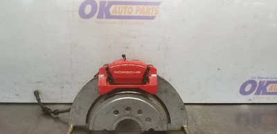 17 PORSCHE MACAN GTS 95B BRAKE CALIPER REAR RIGHT PASSENGER RED - Image 1 of 4
