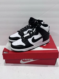 Nike Dunk Hi Retro Black White "Panda" High DD1399-105 Mens Size 10 brand new - Picture 1 of 4