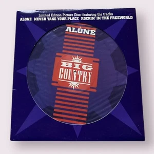 Big Country - Alone 1993 Chrysalis limited edition 12 inch vinyl picture disc - Picture 1 of 4
