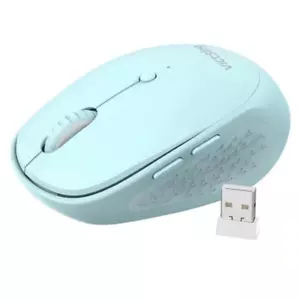 Victsing Mini Wireless Mouse Model PC254A laptop 2.4GHz 6 buttons Mint Green - Picture 1 of 9
