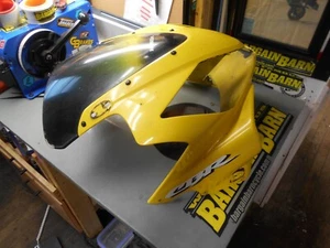 OEM Front fairing nose cowl Head Cover Fit HONDA CBR600F4i F4i 2001-2006 Yellow - Picture 1 of 7