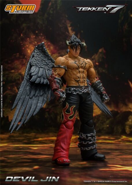 Tekken 4 STEVE FOX, JIN KAZAMA, BRYAN FURY 12 Figure Epoch CWorks Namco