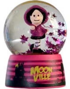Nici 35981 - Shake Sphere Miss Moonville, 2 5/8in Snow Ball Glitterglobe - Picture 1 of 2