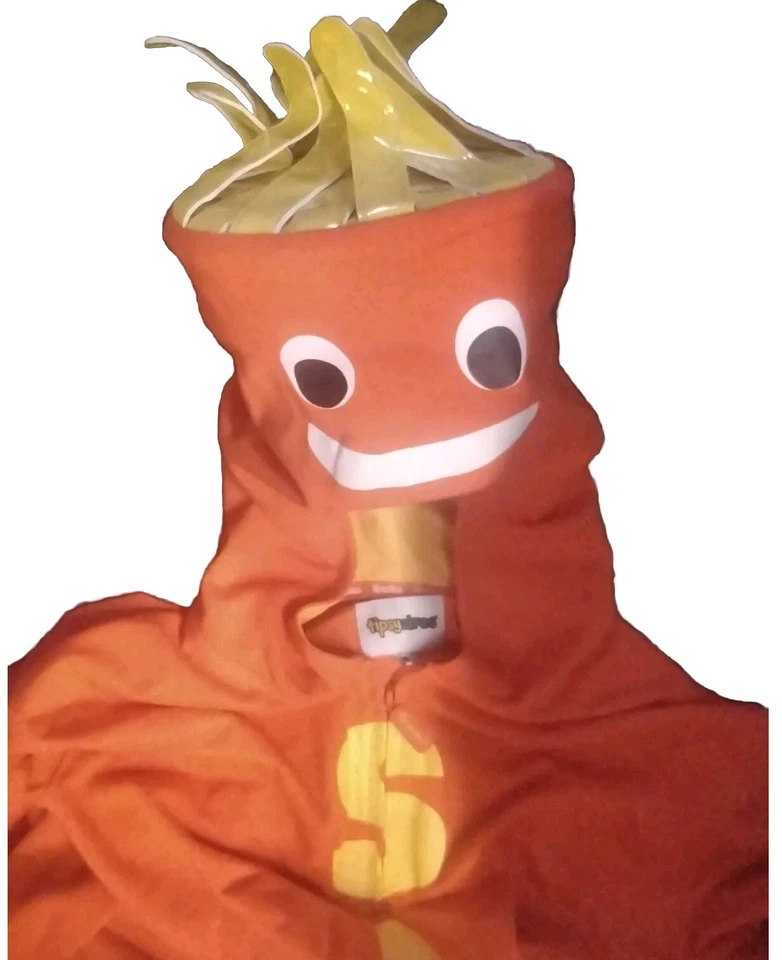 Tipsy Elves WOMEN'S INFLATABLE TUBE GUY COSTUME Size Medium Orange Halloween - Image 1 of 4