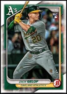 Bowman #14 Zack Gelof 2024 - Rookie RC ¡Envío gratuito! - Imagen 1 de 2