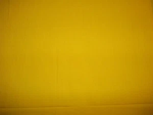 Handmade fitted100%Cotton crib sheet ,Solid Bright  Yellow - Picture 1 of 2