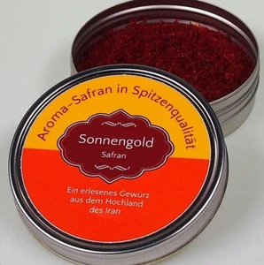 Safranfäden "Sargol" in hygienischer Aluminiumdose 20 Gramm =249,50 €/100 Gramm - Bild 1 von 1