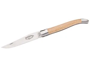 FONTENILLE PATAUD CAPUCHADOU LAGUIOLE 12C27 FOLDING POCKET KNIFE / OAK WOOD - Picture 1 of 1