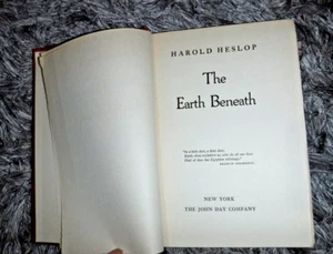 The Earth Beneath by HAROLD Heslop VINTAGE 1946 -English coal-miner RARE BOOK - Picture 1 of 7