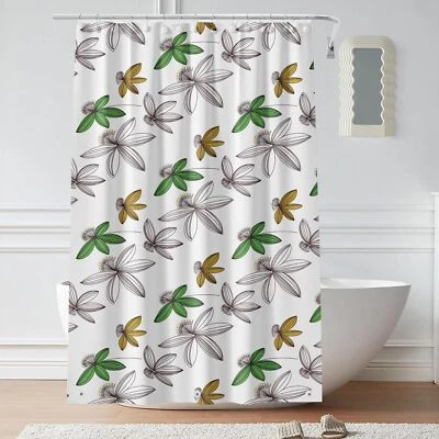 Revestimiento de ducha de plástico - Premium PEVA 6G revestimiento de cortina de ducha engrosado con ru... Foto 1 de 4