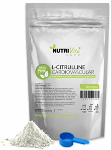 125 PORCIONES (8,8 oz) 100% L-CITRULINA FORMA LIBRE AMINOÁCIDO KOSHER POLVO USP USP - Imagen 1 de 3