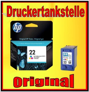 Orig. Patrone HP 22 C9352AE Deskjet F2187 F2224 F2280 F2290 F4140 F4172 F4180 - Bild 1 von 2