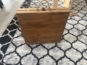 picnic table portable wood - Picture 1 of 8