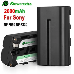 1Pack 2600mAh NP-F330 Battery For Sony NP-F550 NP-F570 NP-F750 NP-F960 F970 - Picture 1 of 13