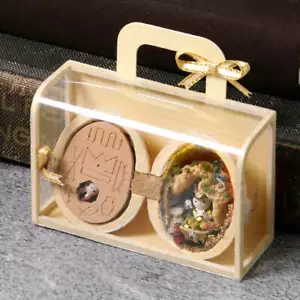 Clearance Sale Kit Dollhouse in a Walnut -Gold Mining Tour K R-004 - Picture 1 of 8
