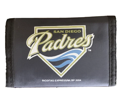 Trifold Wallet San Diego Padres Blue Cover