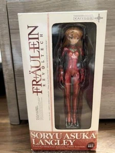 Asuka Langley FRAULEIN Revoltech Figure Evangelion Kaiyodo From Japan - Picture 1 of 5