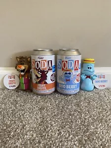 Funko Soda: General Mills - Fruit Brute (LE 4200) y Boo Berry (LE 3750) Paquete - Imagen 1 de 3