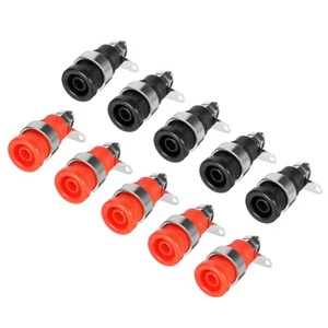 5 Pairs Binding Post Terminal, Amplifier Connector Banana Plug Jack Socket - Picture 1 of 4