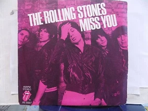 THE ROLLING STONES Miss You/FAR AWAY EYES W/pic sleeve Copy 1 of 2 incs BOGO 45! - Picture 1 of 4