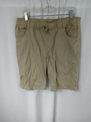 Bermuda Arizona Jean Co com cordão frente plana bege masculina Husky tamanho XL - Imagem 1 de 4