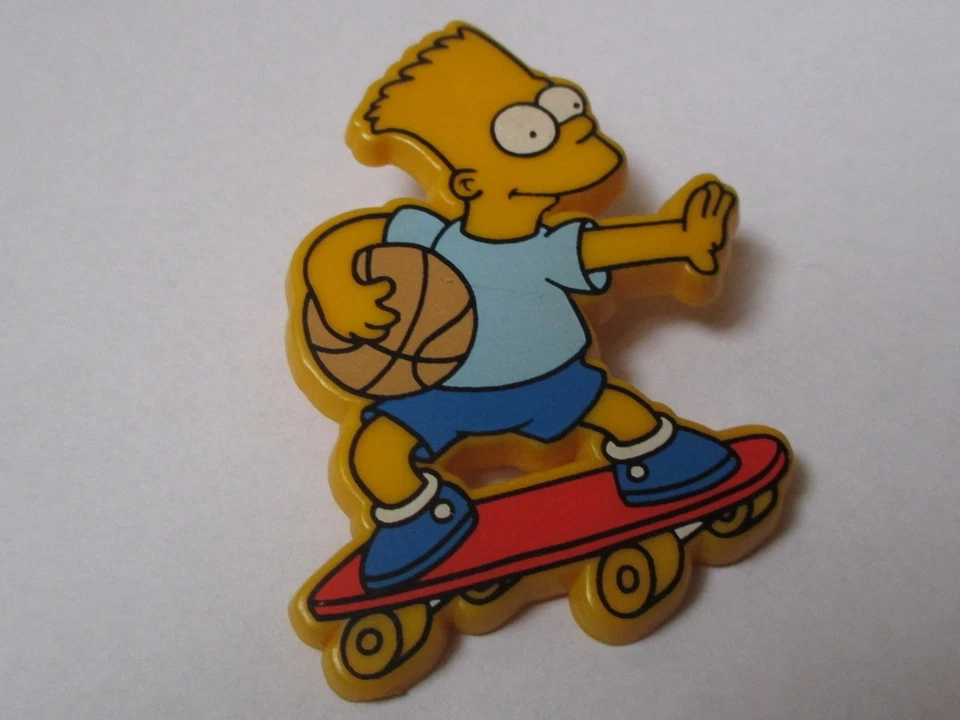 Pin's dessin animé / Bart Simpson (plastique signé 20th C Fox FC 1991) - Photo 1/1