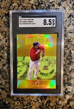 2003 Topps Pristine #53 Gold Refractor 16/69 Manny Ramirez Boston Red Sox
