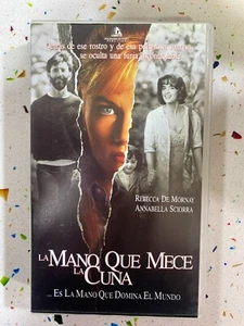La Mano Che Dondola La Culla VHS Nastro Rebeca Di Mornay Annabella Sciorra - Foto 1 di 3