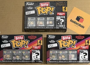 Stranger Things Bitty POP! Vinyl Figuren 4er-Pack / zur Auswahl - Bild 1 von 6