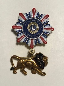 Prendedor Harrisonburg VA Lions Club Lion Lions Club - Imagen 1 de 2