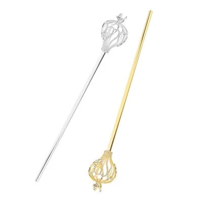 Scettro di strass Principessa Regina Royal Fairy Wand Puntelli per concorso - Immagine 1 di 2