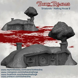 Halfling House 2 - The Shirelands | LOTR | D&D | Pathfinder - Picture 1 of 6
