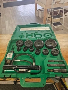 Greenlee 7310SB 11 Tonnen Slug Buster KO Knockout Punch Set 1/2"-4" 767 Pumpe - Bild 1 von 18