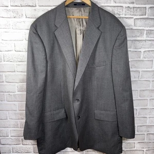 Vintage Chaps Ralph Lauren Blazer Herren Größe 52 Tall 52T 100% Wolle gestreift - Bild 1 von 9