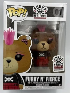 Funko Pop Furry N Fierce Hot Topic Build A Bear Exclusive Vinyl Figure 01 New! - Picture 1 of 7