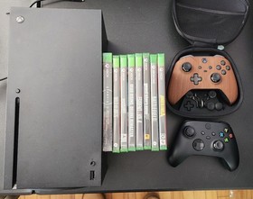 Xbox Series X 1TB Console Bundle - 2 Controllers + 8 Games (Elite Controller)