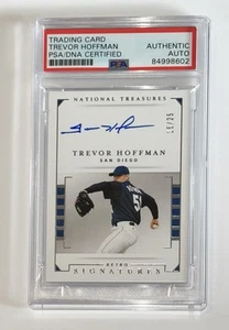 Trevor Hoffman Autograph Signed 2020 Panini National Treasures Retro 15/25 - PSA - Picture 1 of 2