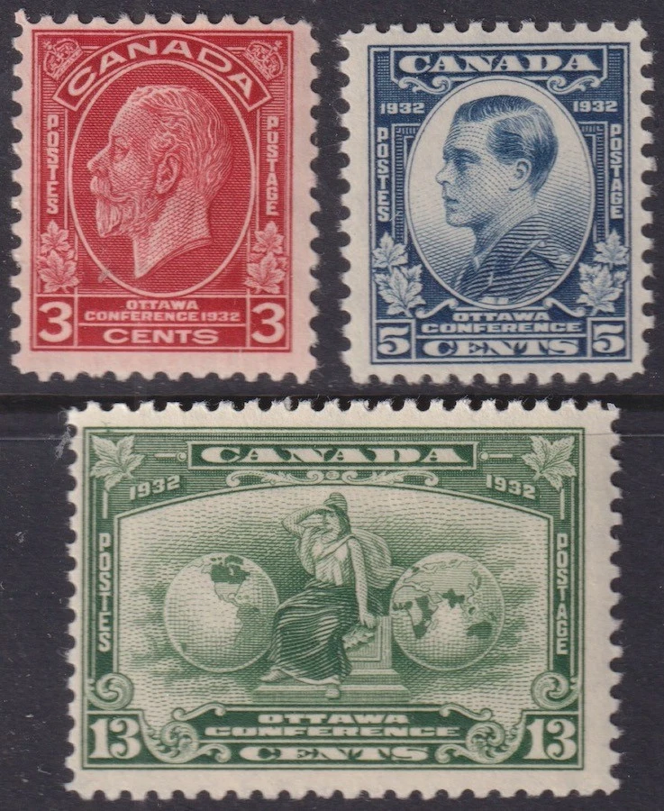 CANADA Sc#192-4.1 MNH SET of 3 IMPERIAL ECONOMIC CONFERENCE - Image 1 of 1