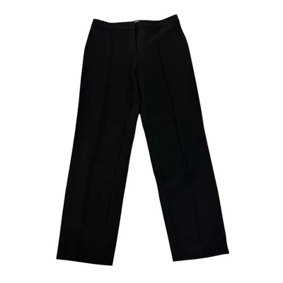 St. John Collection Emma Black Ankle Pants Womens Size 4 Inseam 28” - Image 1 of 4