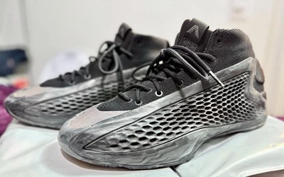 adidas anthony edward's AE 1 charcoal boys 6 1/2 - Image 1 of 4